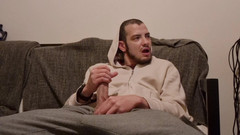 Fitguywithbigdick: Una bella sborrata prima di andare a dormire