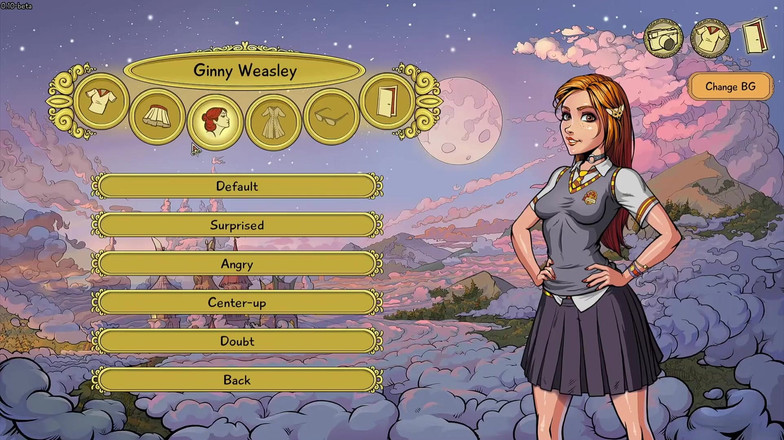 LewdArcade: Невинные ведьмы Ginny Weasley обнаженная, полная коллекция + невинные ведьмы скачать [18+] секс-игра