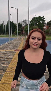 Casting: estudiante follada por su entrenador personal en primer plano