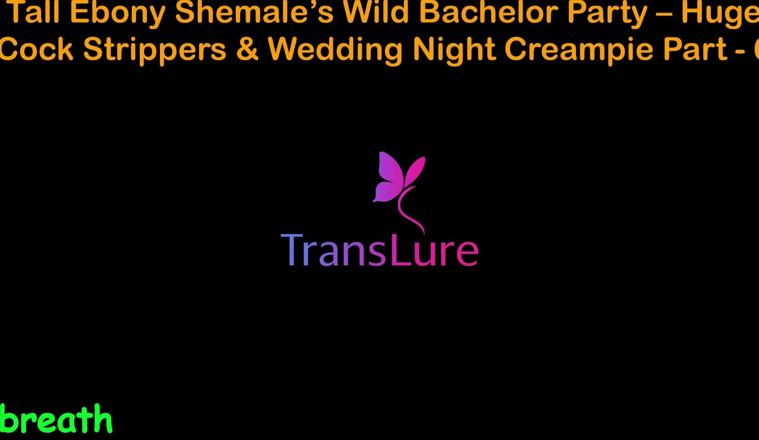 TransLure: English Audio Sex Story - Tall Ebony Shemale’s Wild Bachelor Party -...