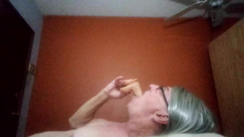 loveitall123499: Playing with My Dildo Fucking and Sucking