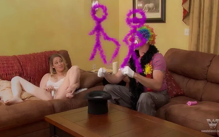 MILF stars: Magical clown to fulfill her wish