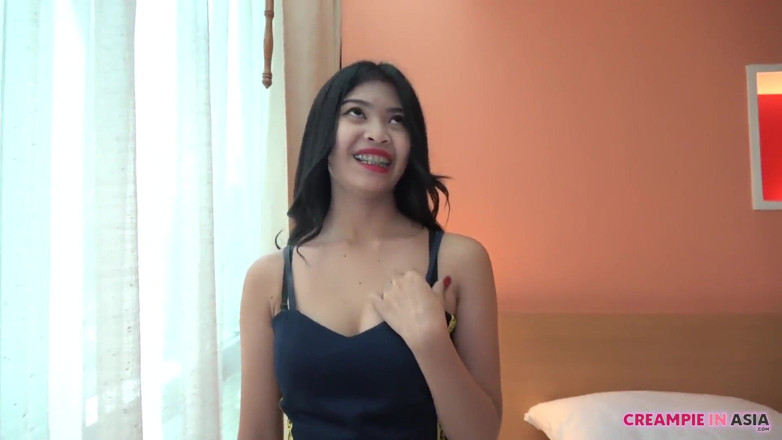Creampie In Asia: She likes sex, blowjob was pretty good