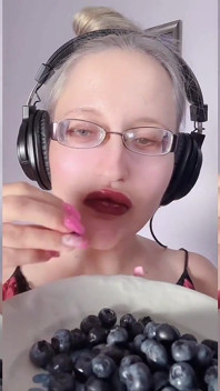 Asmr Blueberry їсть - Asmr, Окуляри, Велетень