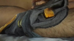 LEGSCOUPLE12: 喀拉拉邦女孩她的丈夫压和按摩她的乳房