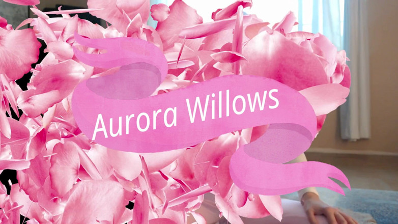 Aurora Willows: Yoga wielkop stand. Word lid van mijn faphouse-fanclub voor naaktyoga