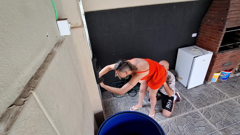 Gabi SweetCouplesStories: Innocent Stepmother Gets Trapped with Stepson in the Basement.