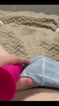 Masturbating Through My Underwear