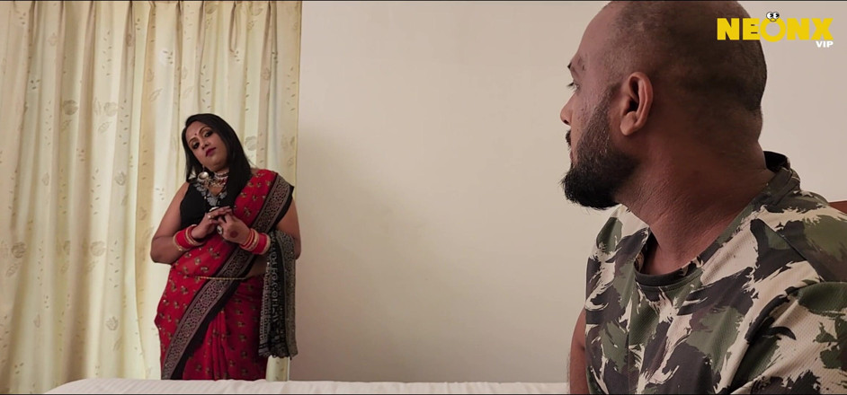 NeonxOTT: India en sari rojo bhabhi tiene sexo duro con jefe