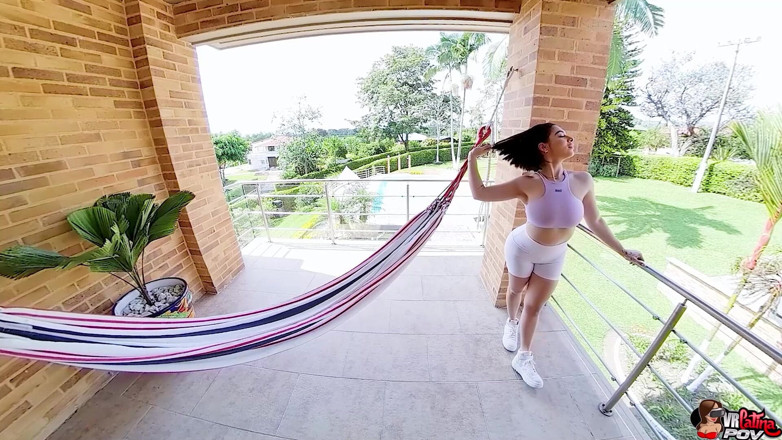 VRLatina POV: Big Tits Big Ass Colombian POV
