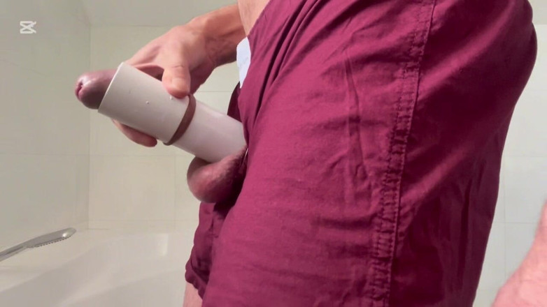 Cockolinoboy: Hardcore Jerking off My Big Thick Long Dick