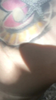 Found Cute Tattoed Girl Riding Bicycle in the Forest and Fucking Her Hairy Pussy