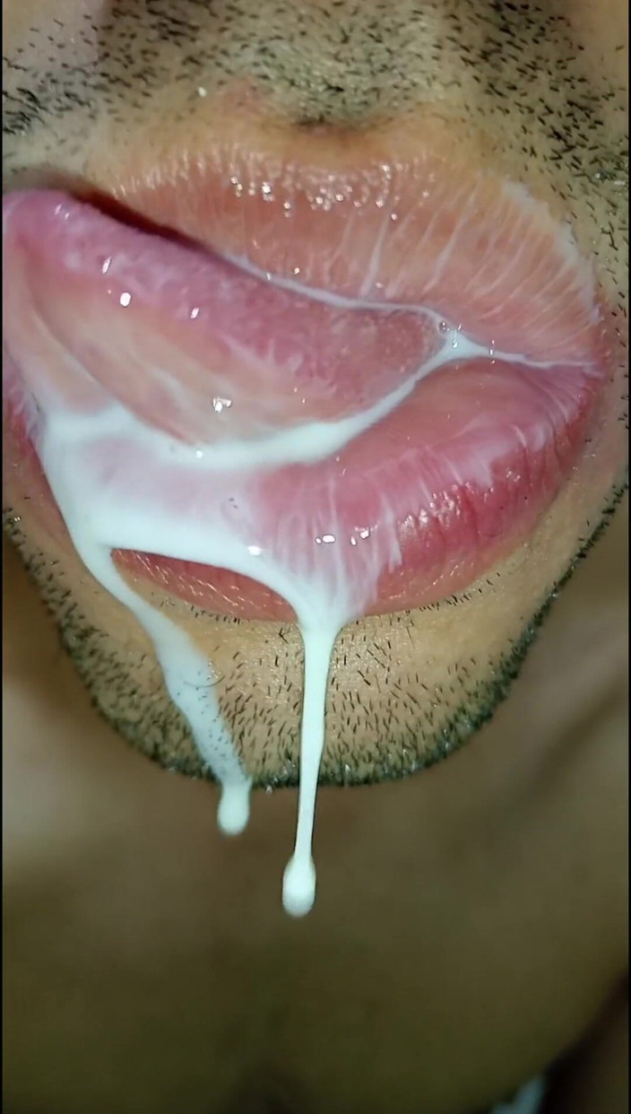 Rey rey: Sperma i munnen, lek med din sperma och svälja det,...