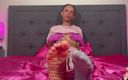 Pink Foxx: Ebony Nurse Wants Her Stinky Socks &amp; Feet Worship JOI