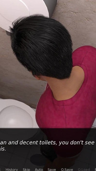Erotica 5 - Ren gizemli kızı tuvalet deliğinden sikiyor