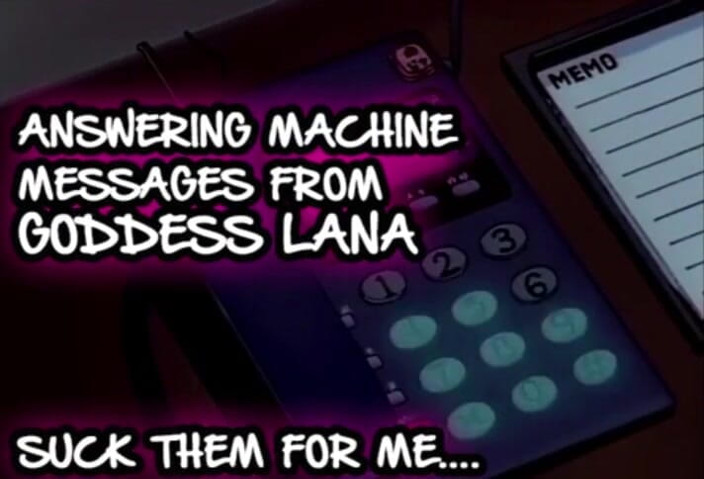 Campsissyboi: AUDIO ONLY - ข้อความจากเทพธิดา Lana: ดูดให้หมดเลย