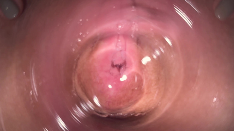 Mia Foster: Camera deep inside Mia's tiny creamy vagina