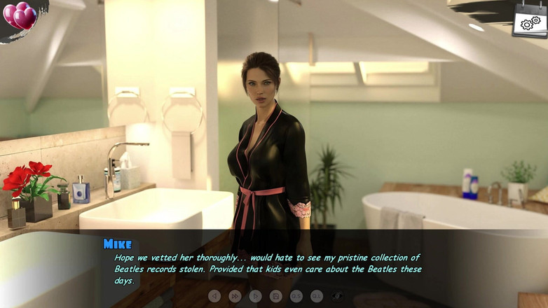 3D Cartoon Porn: Yanan sınırlar 2: Lara'nın patronu göğüs dekoltesi istiyor