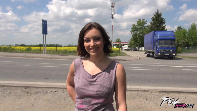 Czech Pornzone: Outdoor Job Offer - Alexis Cherry