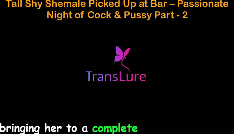 TransLure: Histoire de sexe audio en anglais - une grande trans timide...