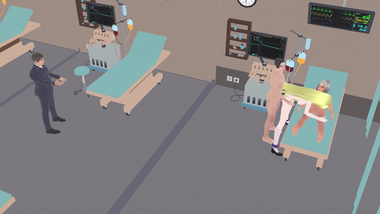 Naughty 3d fairies: Eris uzay gemisinin hastanesinde kurtarıcılarını memnun edecek