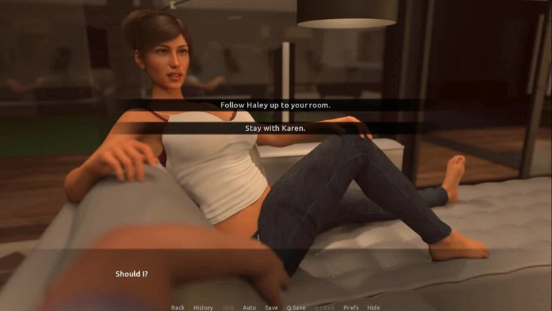 Dirty GamesXxX: The visit: ควยยักษ์ขี่แล้วแตกในหีสาวผมทองสกปรก ep.13