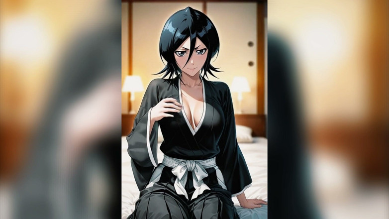 Croft JOI: Rukia sitzt und fickt heiß auf Schwanz