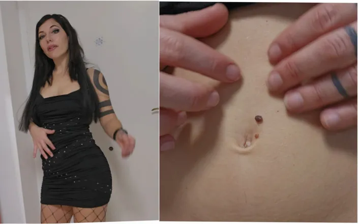 dafnedenoch: Masturbace na pupku, potěšení mého břicha!