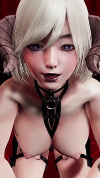 Rule34 Awek Anime Dominatrix - blowjob perhambaan yang sengit dan handjob batang besar, animasi hentai 3d dengan pancutan muka