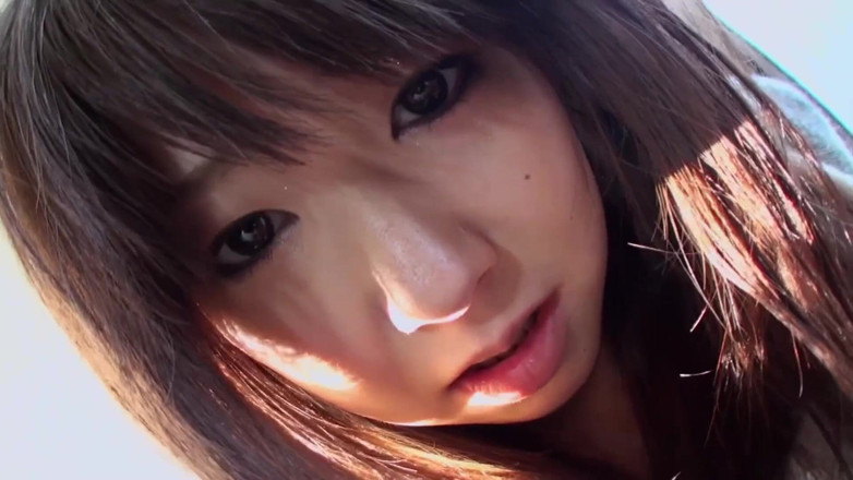 Asian Mature Climax: Cute asian girl playing with cock and vibrator