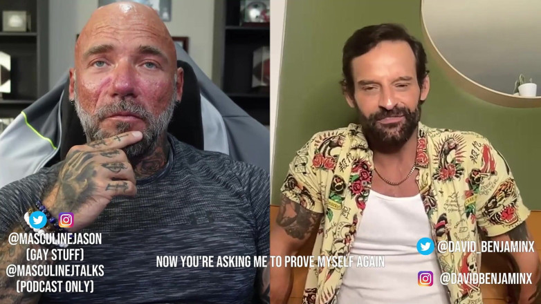 Raw and Uncensored with Masculine Jason: Porn Star Confessions - David Benjamin (episode 104)