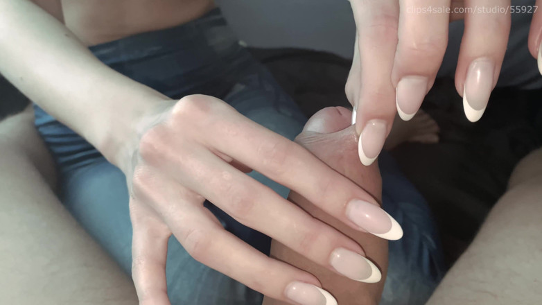 Homemade_Handjob: Fingernaglar leker med förhud och kikhål