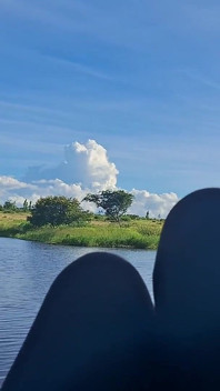 Paradiso scopa nella migliore vista del mondo con l'uomo che amo ma per tutta la vita