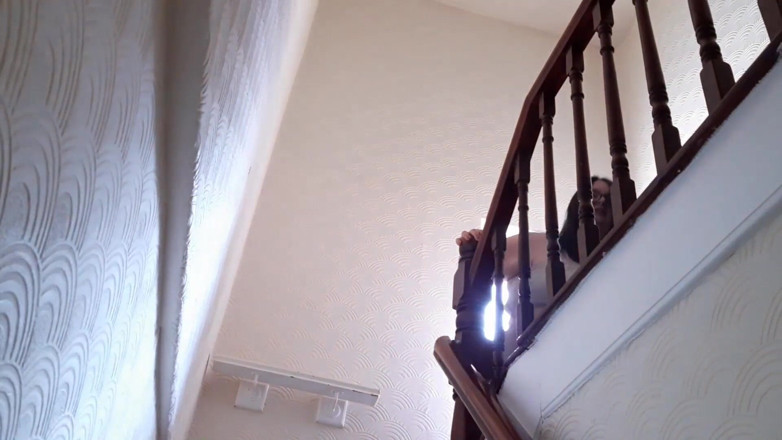 SSBBWLadyBrads: BBW SSBBW stairway to heaven - stairs