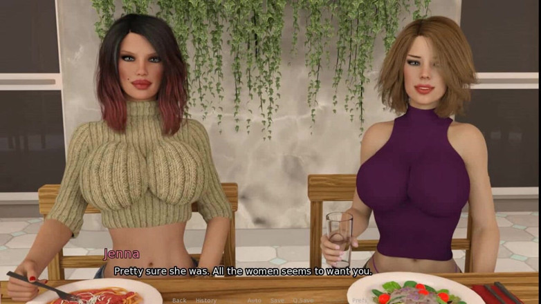 Dirty GamesXxX: Жажда моих гостей: обед в ресторане с двумя девушками, эпизод 12