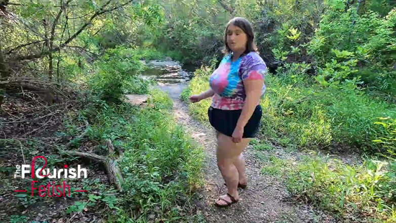 The Flourish XXX: Outdoor natur BDSM von bBW missy Deep