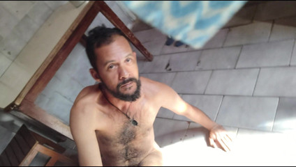 Stink HairyMale: Piss bath short clip - reverse version