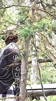 Outdoor Fun with My BBC Bull and Squirt All Over the Place!