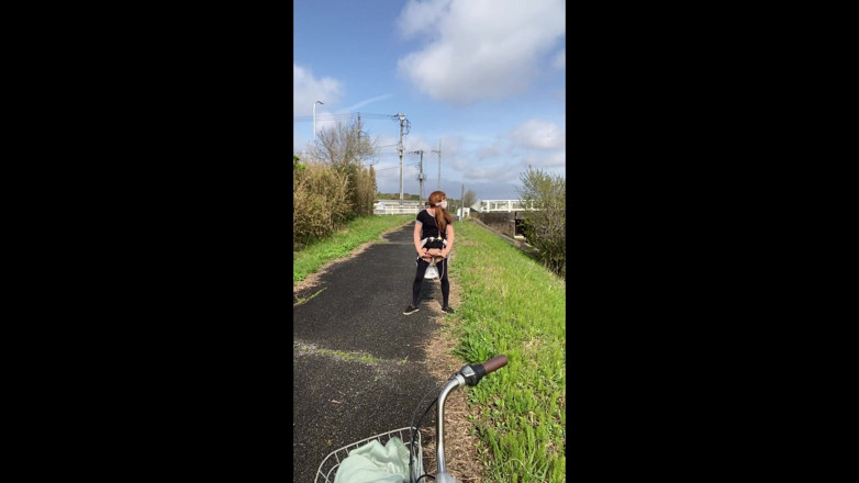 megu2002: No. 174: Exposing My Pussy Along the Roadside