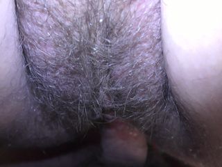 Milky Mari Exclusive: Married hairy pussy get a huge creampie inside! Close up -...