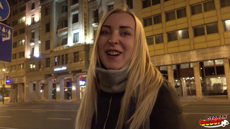 German Scout: German scout - Hot college girl Amaris pickup and rough fuck