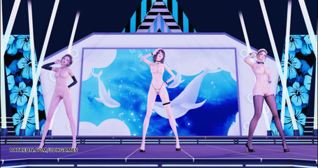 3D-Hentai Games: Hurly sexy cameriera danza nuda 4k