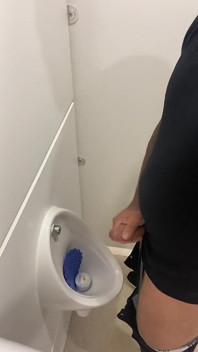 Bathroom Piss and Jerk