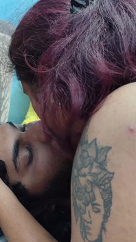 Girl Play with Penis She Kisses Boy Lips Then Boy Suck Her Boobs