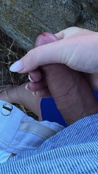City Tour Gone Wild - Risky Handjob, Blowjob and Doggy - Almost Caught!