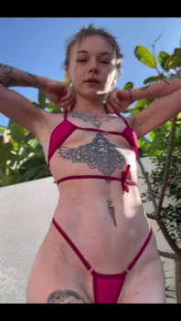 Enjoying the Sun Day One of My Fav Bikinies so Far Do You Like It