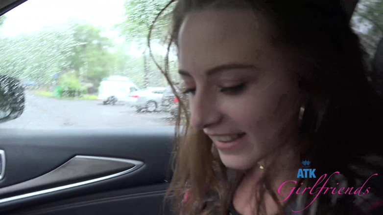 ATK Fans (Girlfriends): Kyler likes to stroke cock with her feet before fuck