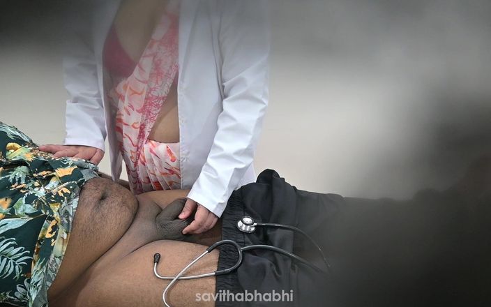 savithabhabhi: Doamna doctor verifică pula pacientului în spital