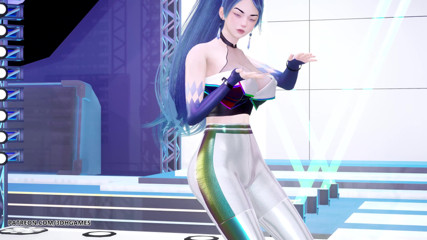 3D-Hentai Games: [MMD] Kep1er - auf! Ahri seraphine kaisa heißer striptease, liga von...