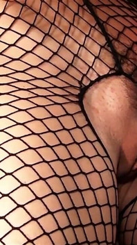 Busty Jelena Jensen in Crotchless Fishnets and Boots!